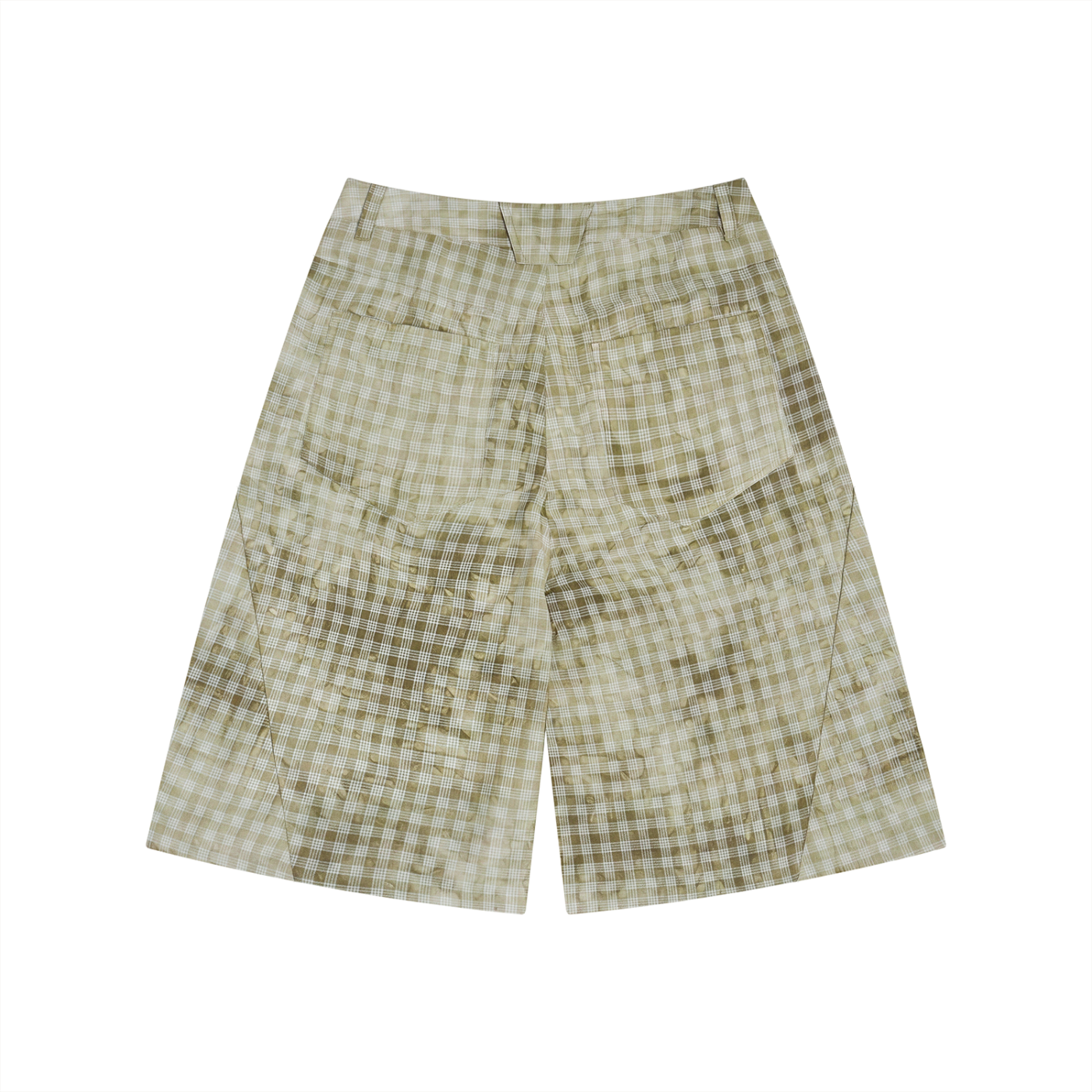 Vintage Wash Plaid Short