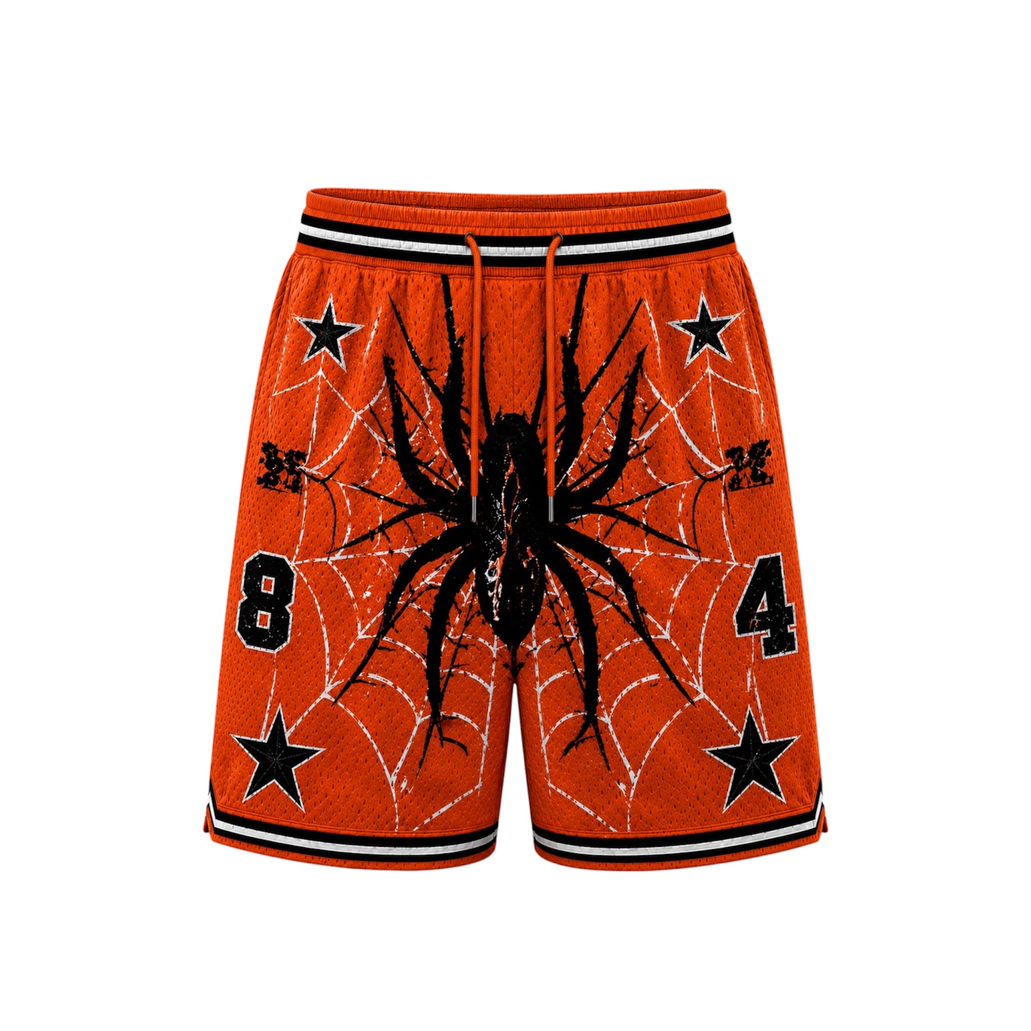 Orange Web Football Jersey Set