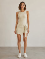 The A-Line Dress — Roman Cream