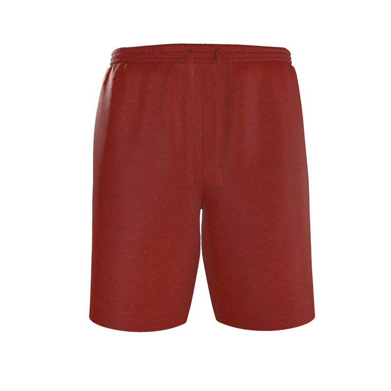Red Silk Shorts