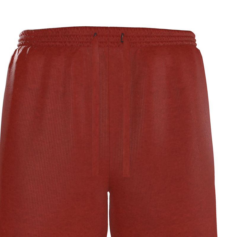 Red Silk Shorts