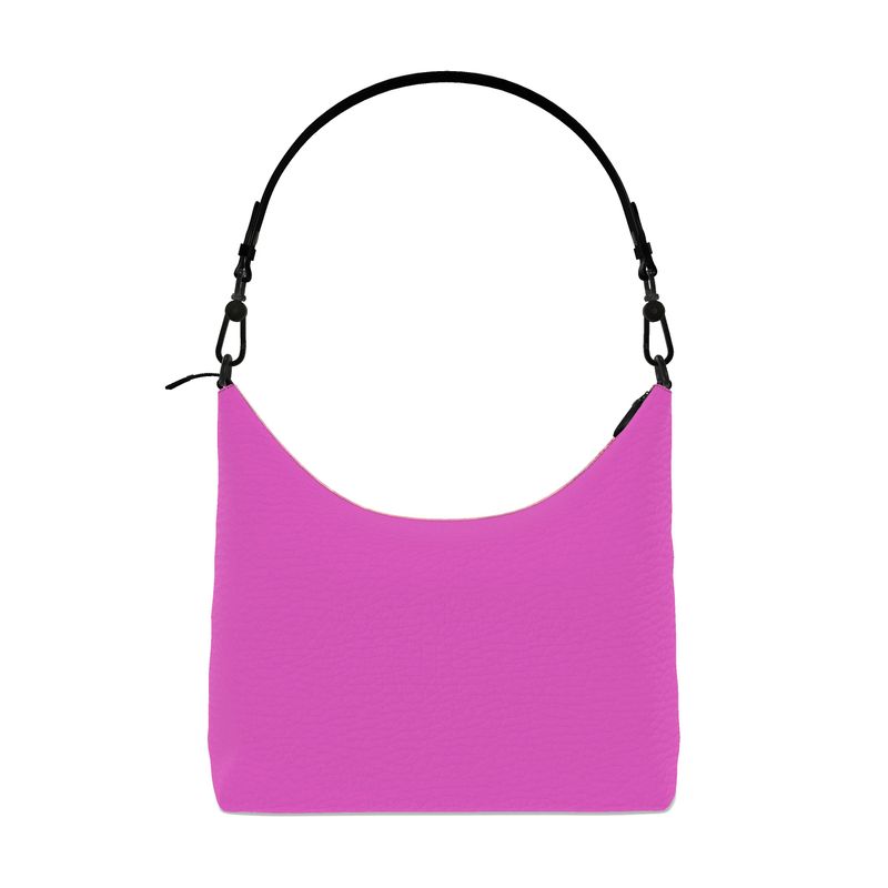 Lila Pink Paradise Hobo Bag