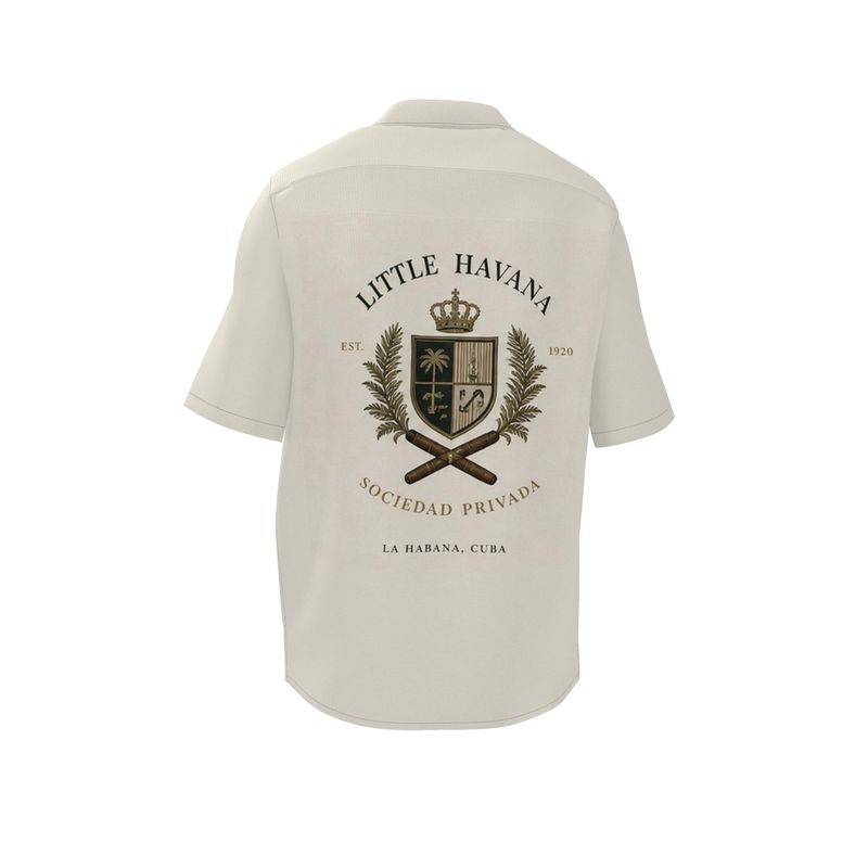 Little Havana Two Tone Silk Shirt