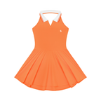 Collared Halter A-Line Tennis Dress