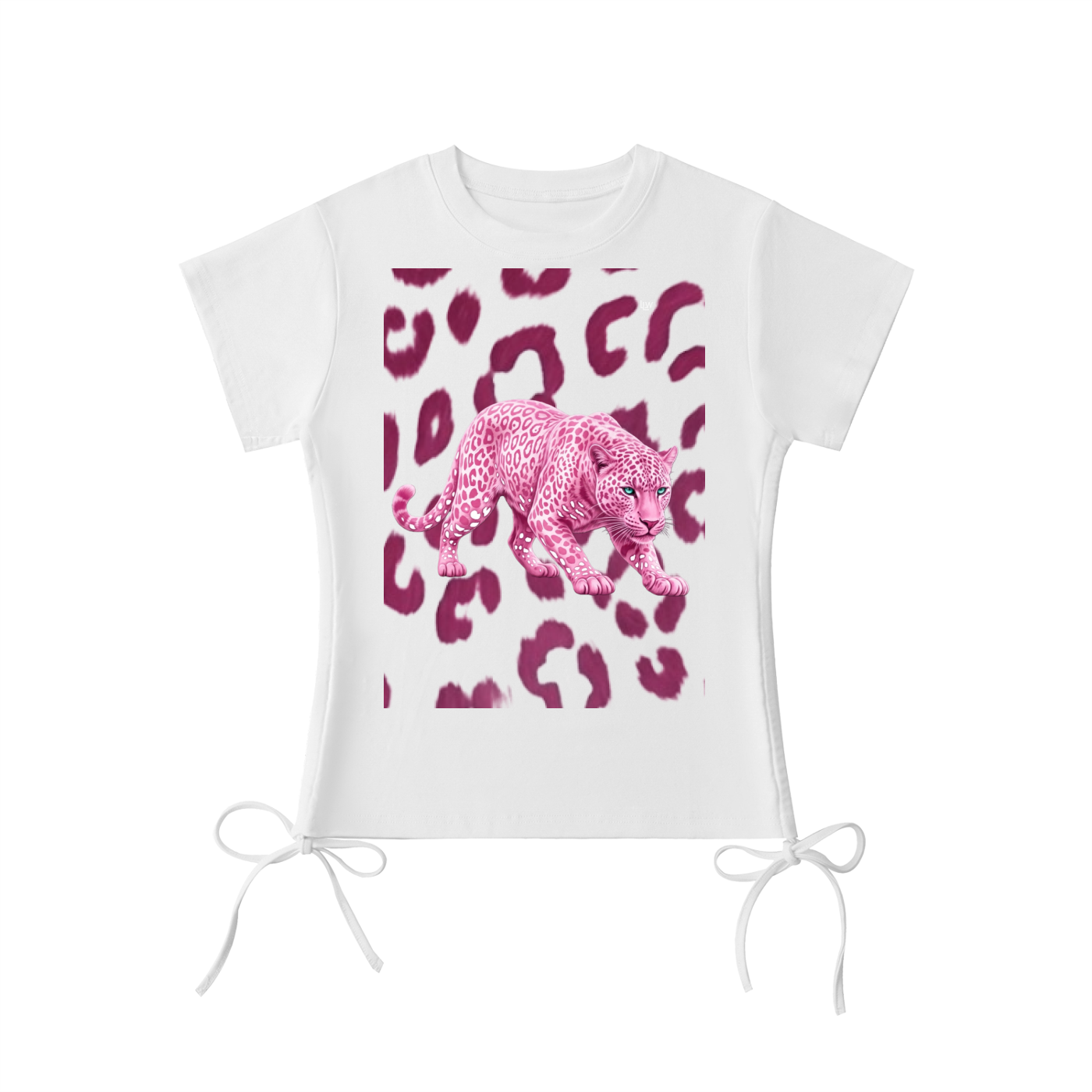 Pink Drawstring T-Shirt