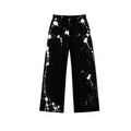 Splatter Wide Leg Jogging Bottoms
