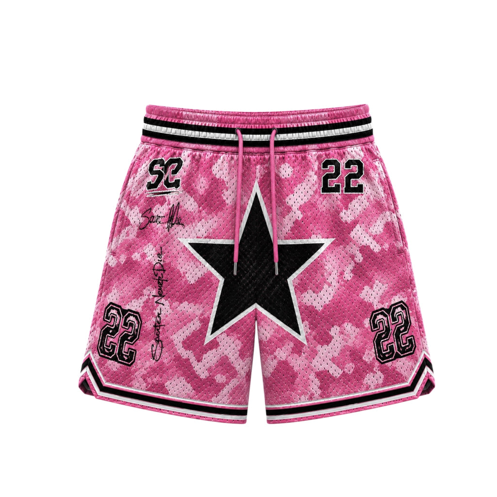 Pink Camo Football Jersey Set