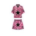 Pink Camo Football Jersey Set