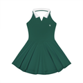 Collared Halter A-Line Tennis Dress